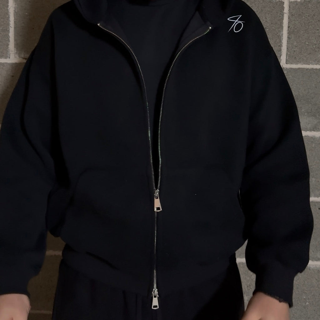 Forged In Friction - Heavyweight Zip-Up Hoodie