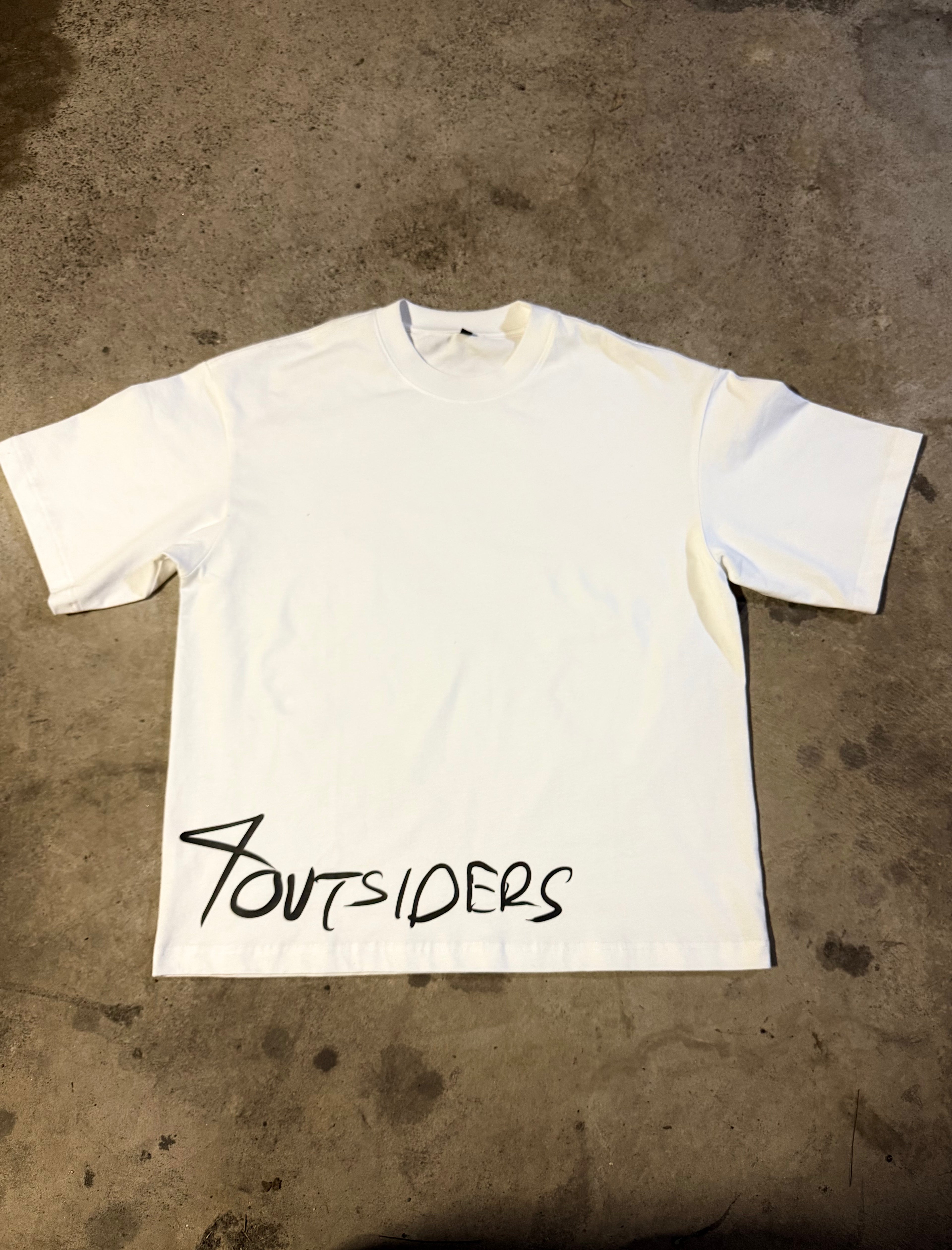 3 LIVES T-SHIRT - WHITE