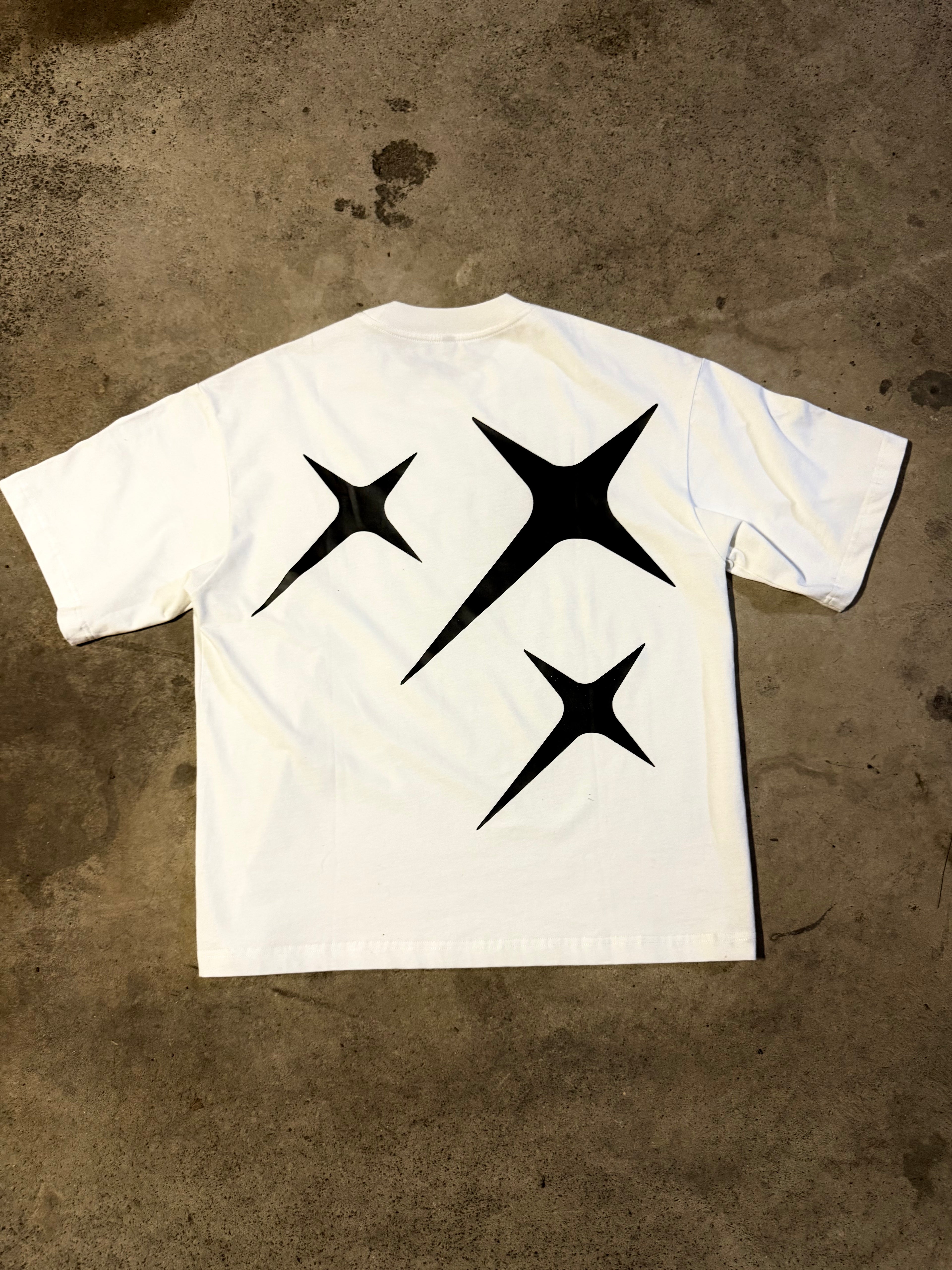 3 LIVES T-SHIRT - WHITE