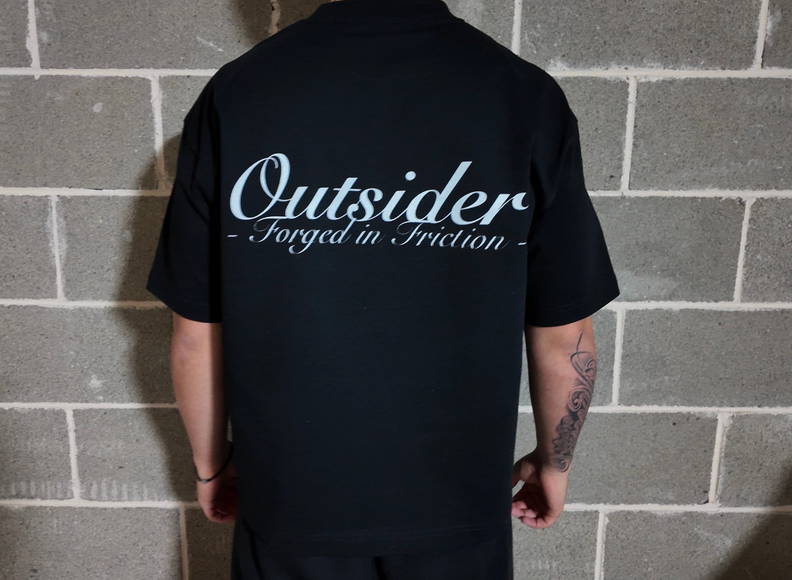 Forged In Friction - Heavyweight Oversized T-Shirt