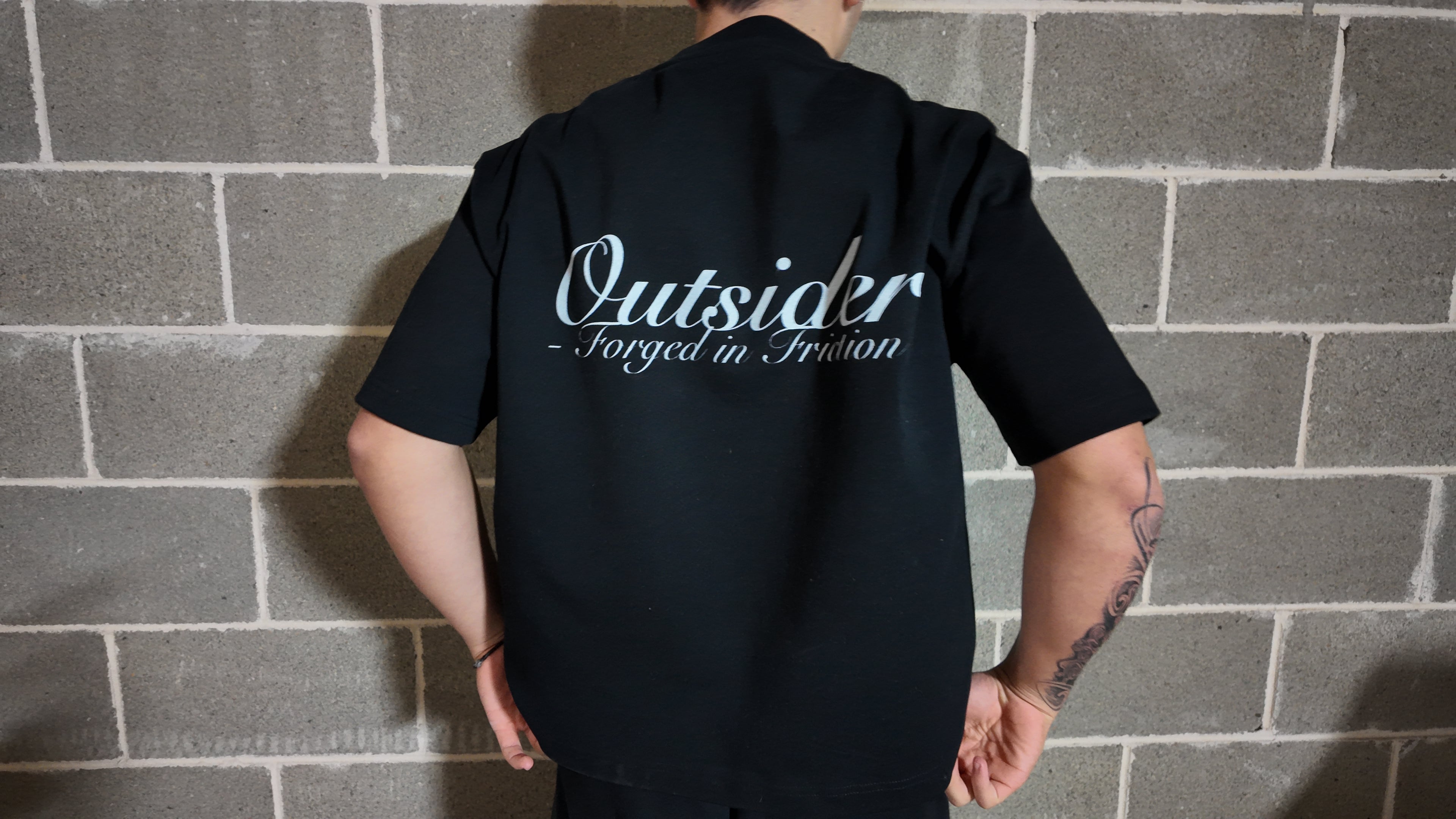 Forged In Friction - Heavyweight Oversized T-Shirt
